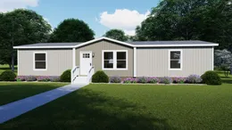 Moth Gray/Stonehenge - Colonial elevation. The RIO Exterior. This Manufactured Mobile Home features 3 bedrooms and 2 baths.