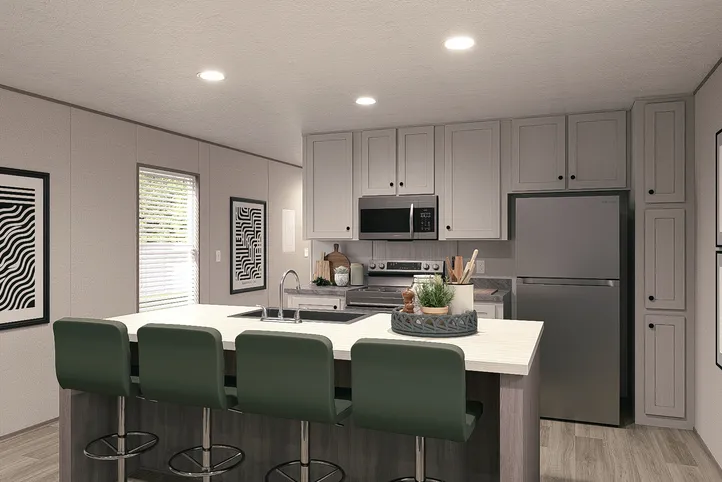 The MAYNARDVILLE CLASSIC 56 Exterior. This Manufactured Mobile Home features 2 bedrooms and 2 baths.