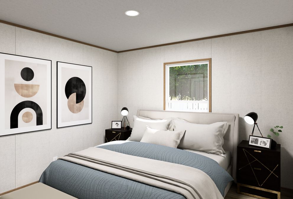 The HAVEN Exterior. This Manufactured Mobile Home features 3 bedrooms and 2 baths.