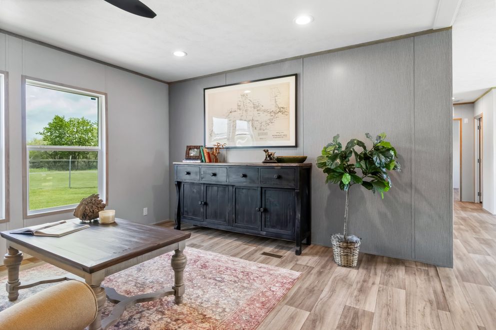 The HAVEN Exterior. This Manufactured Mobile Home features 3 bedrooms and 2 baths.