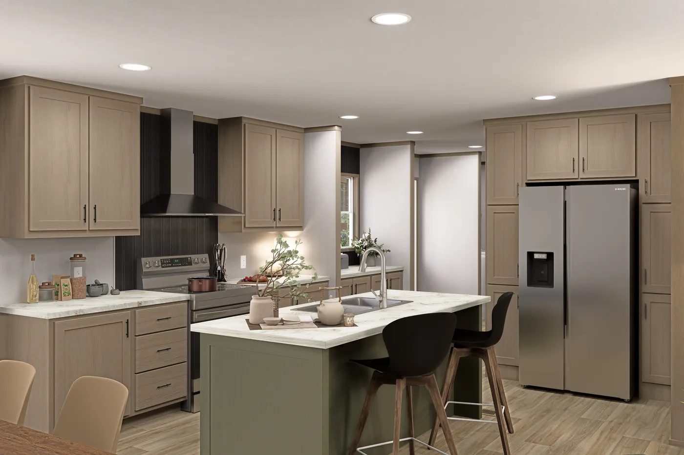 Charwood Package. The SNOWCAP Exterior. This Manufactured Mobile Home features 4 bedrooms and 3 baths.