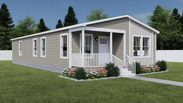 The WHOLE LOTTA LOVE 5624-32-2 Exterior. This Manufactured Mobile Home features 3 bedrooms and 2 baths.
