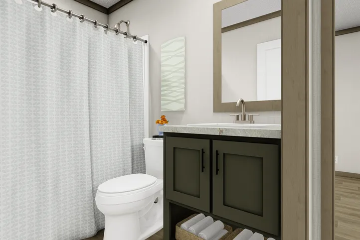 The SYDNEY Exterior. This Manufactured Mobile Home features 3 bedrooms and 2 baths.