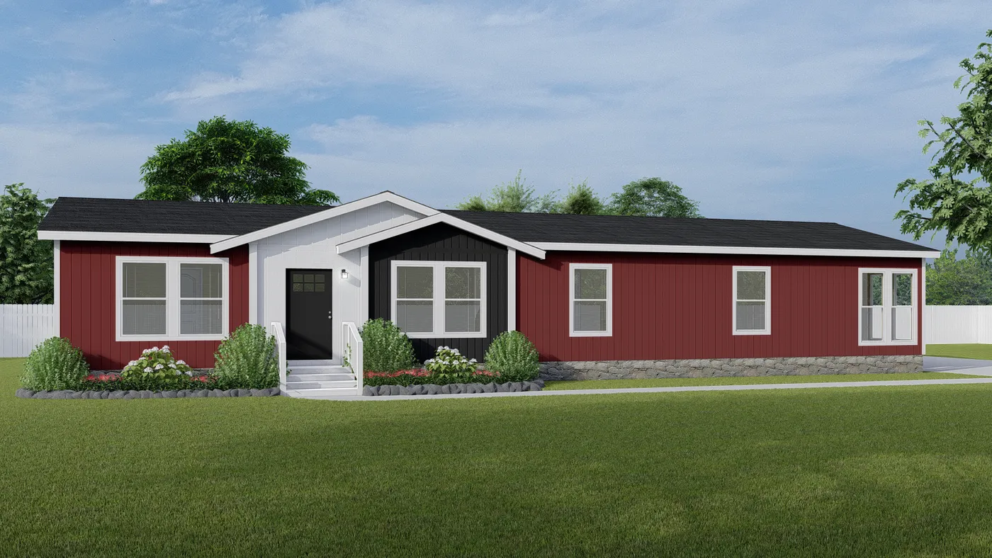 The STERLING XL ANNIVERSARY Exterior. This Manufactured Mobile Home features 3 bedrooms and 2 baths.