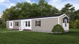 The BABY BOUJEE Exterior. This Manufactured Mobile Home features 3 bedrooms and 2 baths.