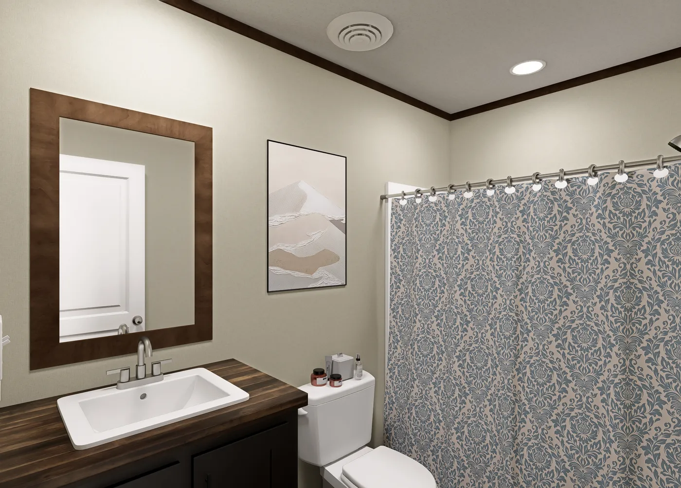 The DIAS Exterior. This Manufactured Mobile Home features 3 bedrooms and 2 baths.