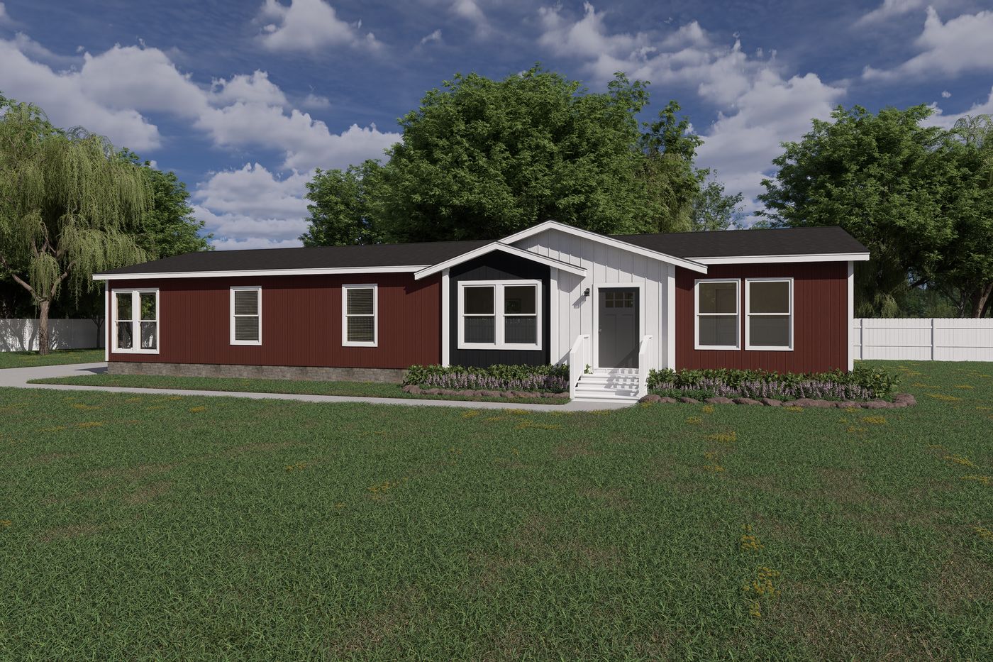 The ANATOLIA XL Exterior. This Manufactured Mobile Home features 3 bedrooms and 2 baths.