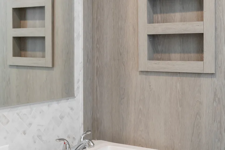 The BLAZER 66 F Exterior. This Manufactured Mobile Home features 3 bedrooms and 2 baths.