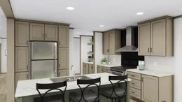 The COOK Exterior. This Manufactured Mobile Home features 3 bedrooms and 2 baths.