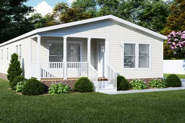 The 5228-E774P THE PULSE Exterior. This Manufactured Mobile Home features 3 bedrooms and 2 baths.