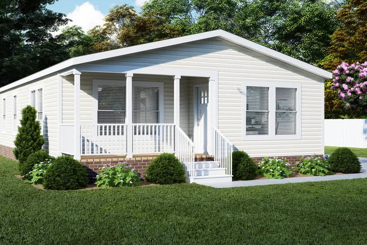 The 5228-E774P THE PULSE Exterior. This Manufactured Mobile Home features 3 bedrooms and 2 baths.