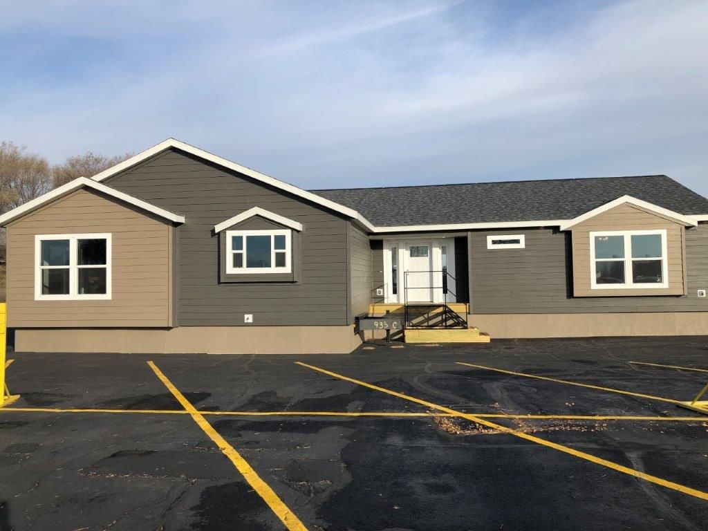 The LEGEND 572-1 MOD Exterior. This Modular Home features 3 bedrooms and 2 baths.