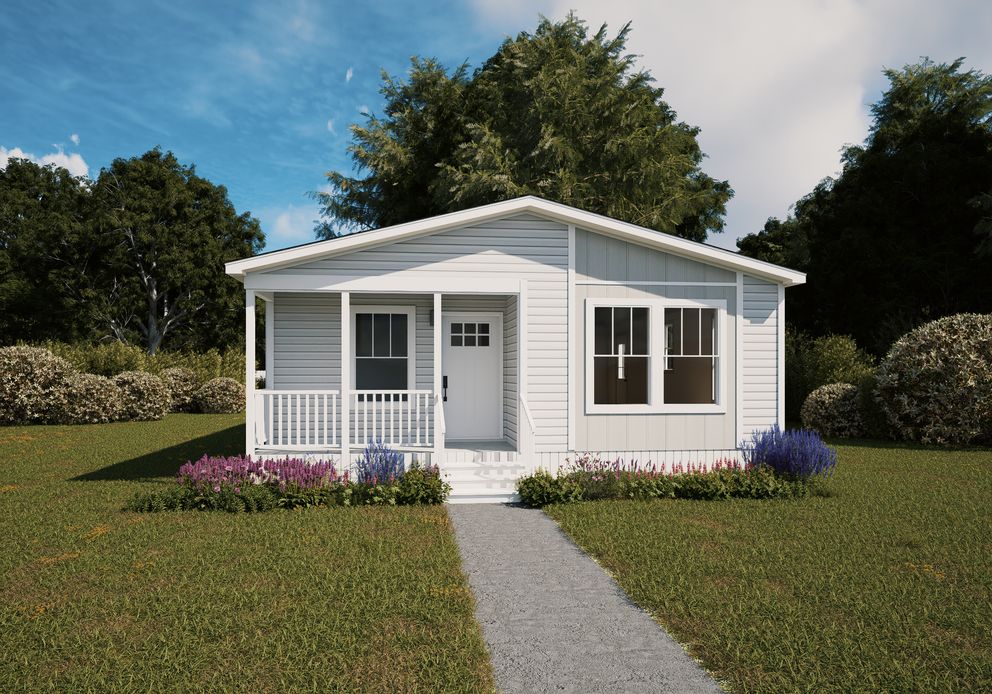 The REPRISE Exterior. This Manufactured Mobile Home features 3 bedrooms and 2 baths.