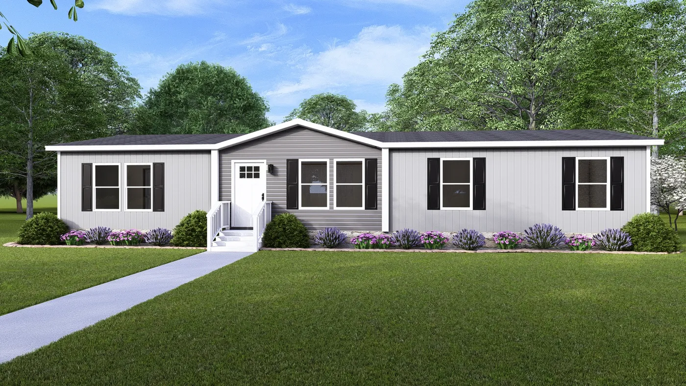 The FIJI Exterior. This Manufactured Mobile Home features 3 bedrooms and 2 baths.
