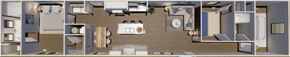 3D floor plan