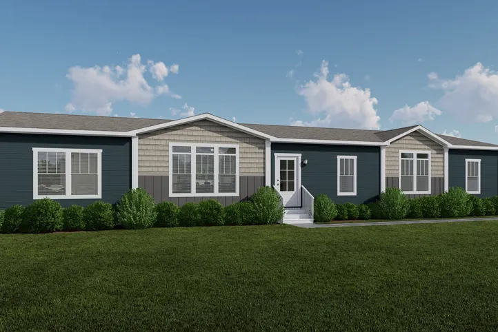 The THE ATLAS Exterior. This Manufactured Mobile Home features 4 bedrooms and 3 baths.