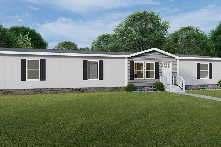 The MOROCCO Exterior. This Manufactured Mobile Home features 4 bedrooms and 2 baths.