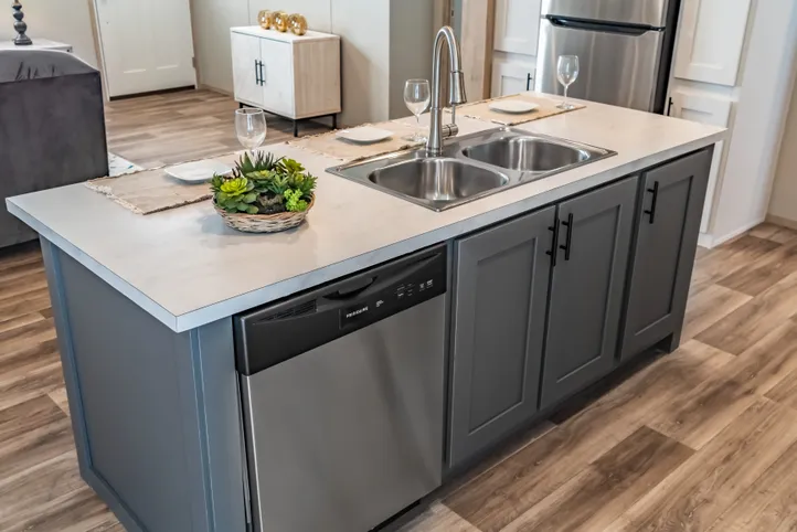 The RIO Exterior. This Manufactured Mobile Home features 3 bedrooms and 2 baths.