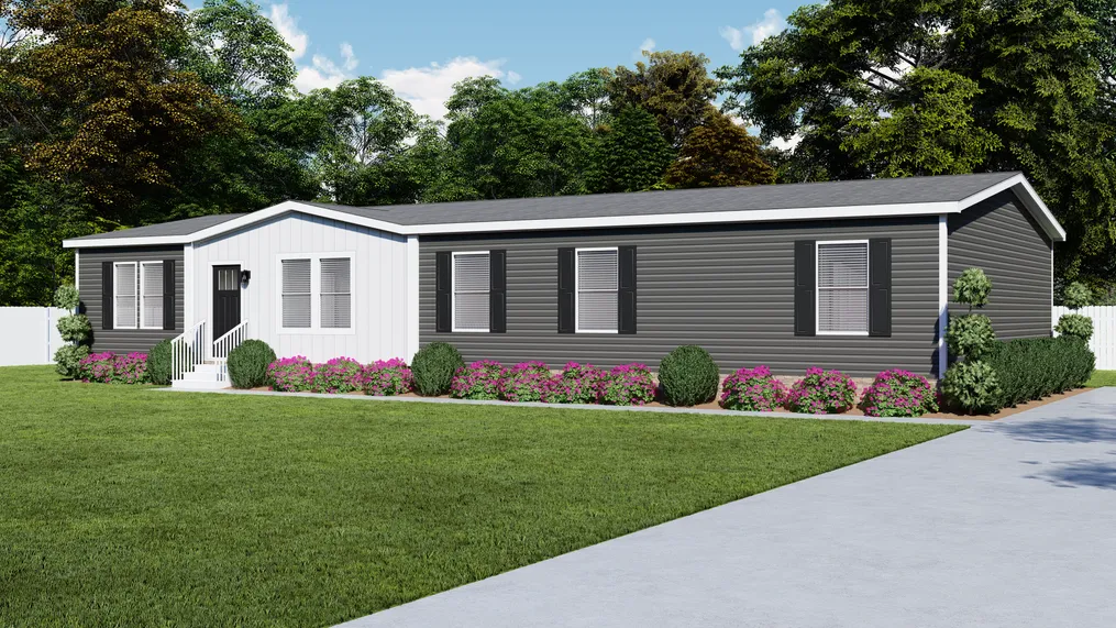 The VISION Exterior. This Manufactured Mobile Home features 4 bedrooms and 2 baths.