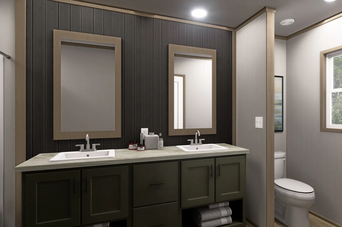 Charwood Package. The VOYAGE Exterior. This Manufactured Mobile Home features 3 bedrooms and 2 baths.