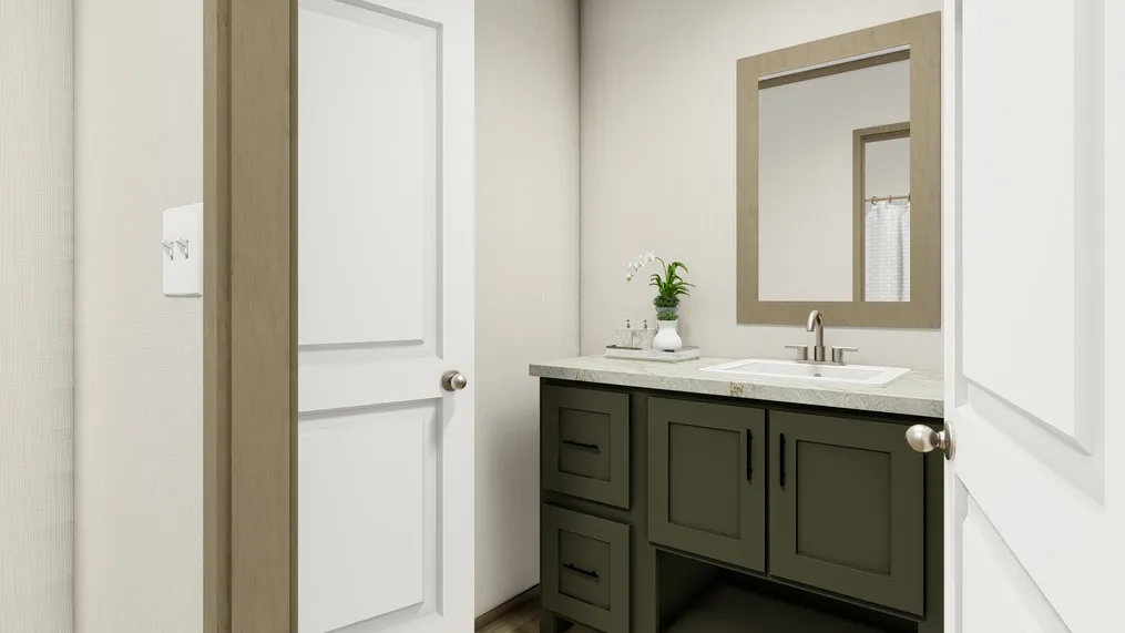The SUMMIT Exterior. This Manufactured Mobile Home features 4 bedrooms and 2 baths.