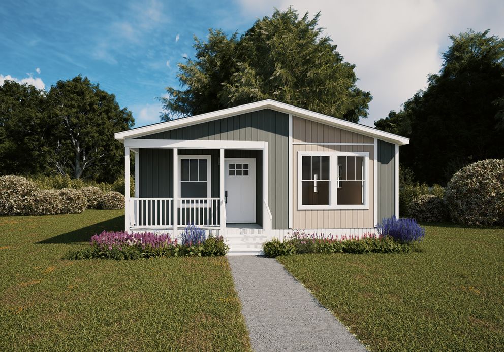 The CHORD Exterior. This Manufactured Mobile Home features 3 bedrooms and 2 baths.
