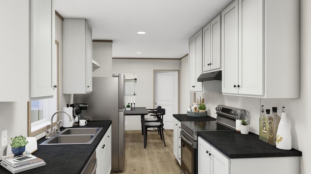 The HORIZON NORTHSTAR 16763A Exterior. This Manufactured Mobile Home features 3 bedrooms and 2 baths.