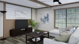The THE LORALEI Exterior. This Manufactured Mobile Home features 3 bedrooms and 2 baths.