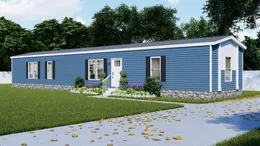The EMERALD Exterior. This Manufactured Mobile Home features 3 bedrooms and 2 baths.