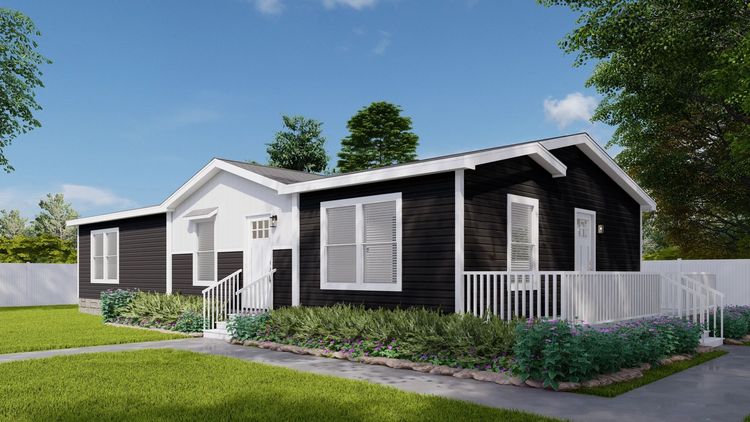 The THE RESERVE 52 Exterior. This Manufactured Mobile Home features 3 bedrooms and 2 baths.