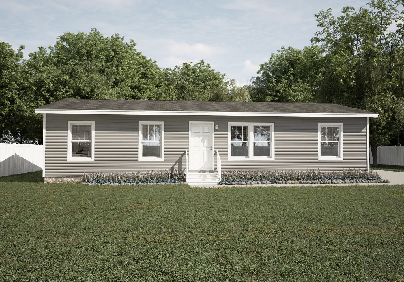The RIGHT CHOICE 109 Exterior. This Manufactured Mobile Home features 4 bedrooms and 2 baths.