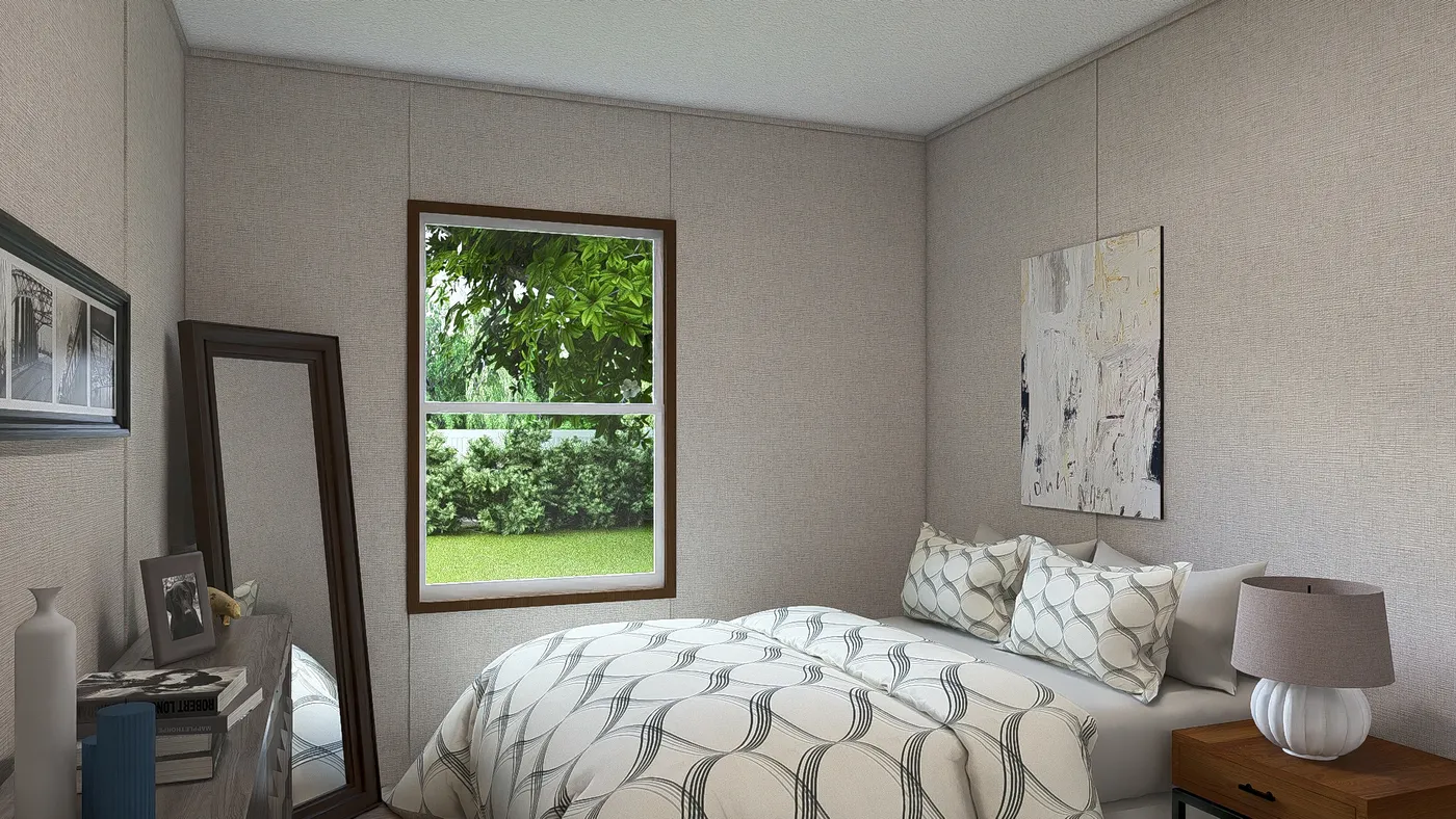 The OAK Exterior. This Manufactured Mobile Home features 4 bedrooms and 2 baths.