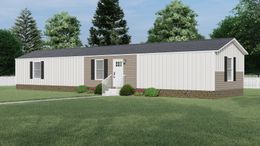The CLARK   16X66 Exterior. This Manufactured Mobile Home features 3 bedrooms and 2 baths.