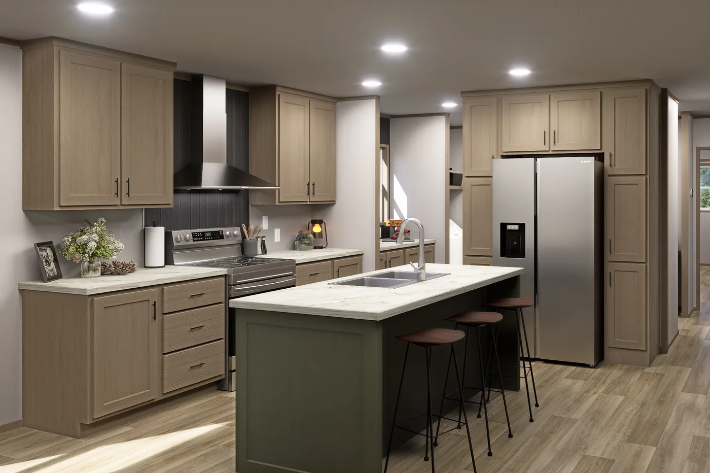 Charwood Package. The TIDE Exterior. This Manufactured Mobile Home features 2 bedrooms and 2 baths.