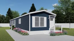 The BLAZER 66 F Exterior. This Manufactured Mobile Home features 3 bedrooms and 2 baths.