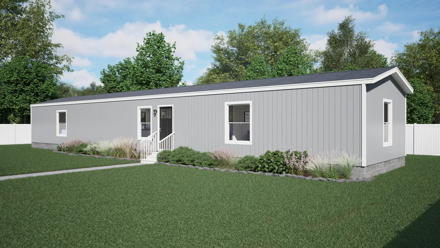 The COLOSSAL Exterior. This Manufactured Mobile Home features 3 bedrooms and 2 baths.