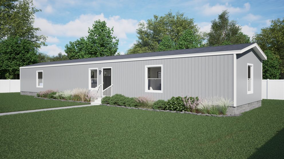 The COLOSSAL Exterior. This Manufactured Mobile Home features 3 bedrooms and 2 baths.