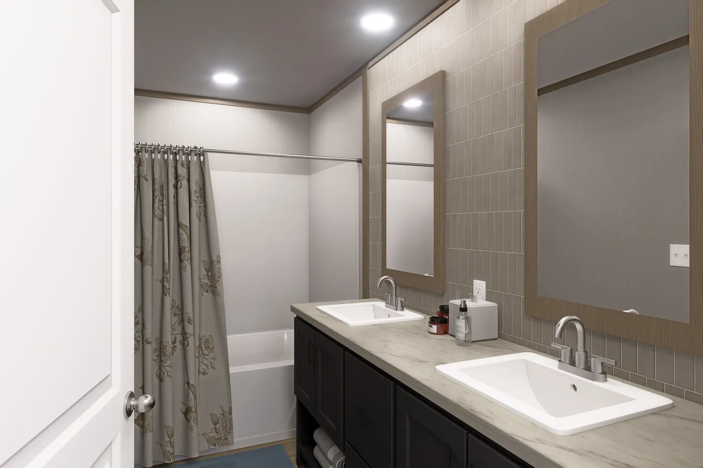 Tranquility Package. The VOYAGE Exterior. This Manufactured Mobile Home features 3 bedrooms and 2 baths.