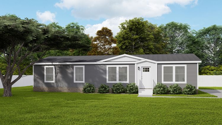 The 5628-E786 THE PULSE Exterior. This Manufactured Mobile Home features 3 bedrooms and 2 baths.