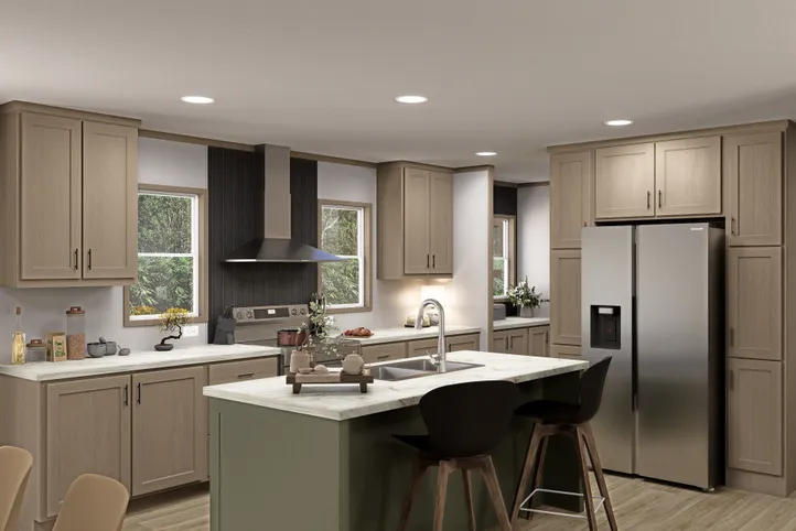 Charwood Package. The SUMMIT Exterior. This Manufactured Mobile Home features 4 bedrooms and 3 baths.