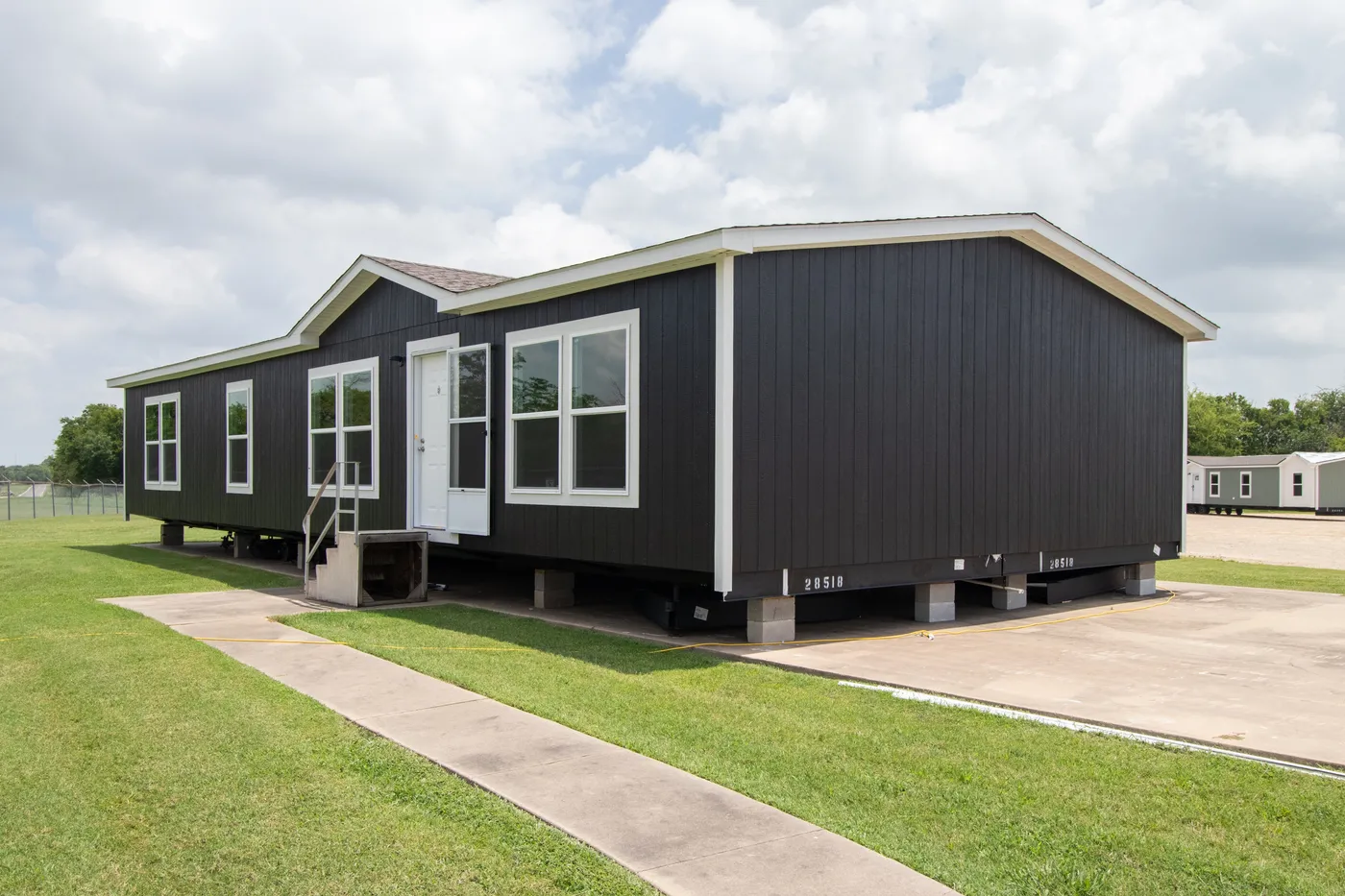 The HAVEN Exterior. This Manufactured Mobile Home features 3 bedrooms and 2 baths.