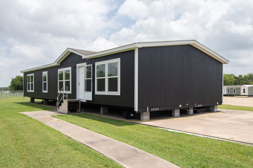 The HAVEN Exterior. This Manufactured Mobile Home features 3 bedrooms and 2 baths.