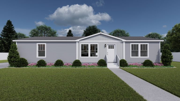 The LIMELIGHT Exterior. This Manufactured Mobile Home features 3 bedrooms and 2 baths.
