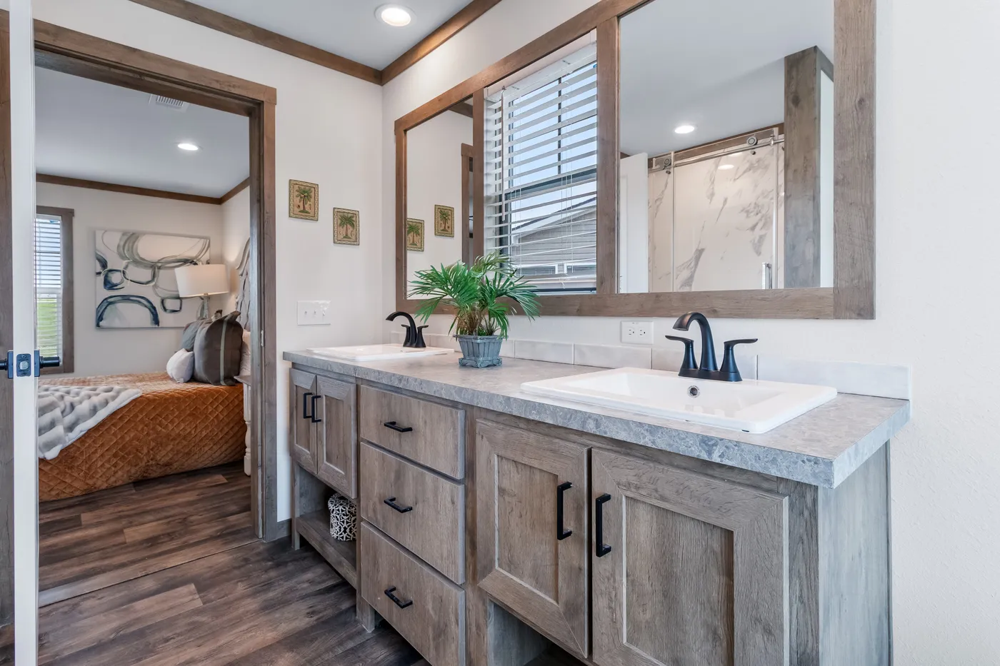 The ISABELLA Exterior. This Manufactured Mobile Home features 3 bedrooms and 2 baths.