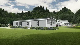 The THOROUGHBRED Exterior. This Manufactured Mobile Home features 3 bedrooms and 2 baths.