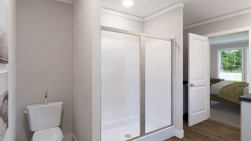 The BROWN EYED GIRL Exterior. This Manufactured Mobile Home features 4 bedrooms and 2 baths.