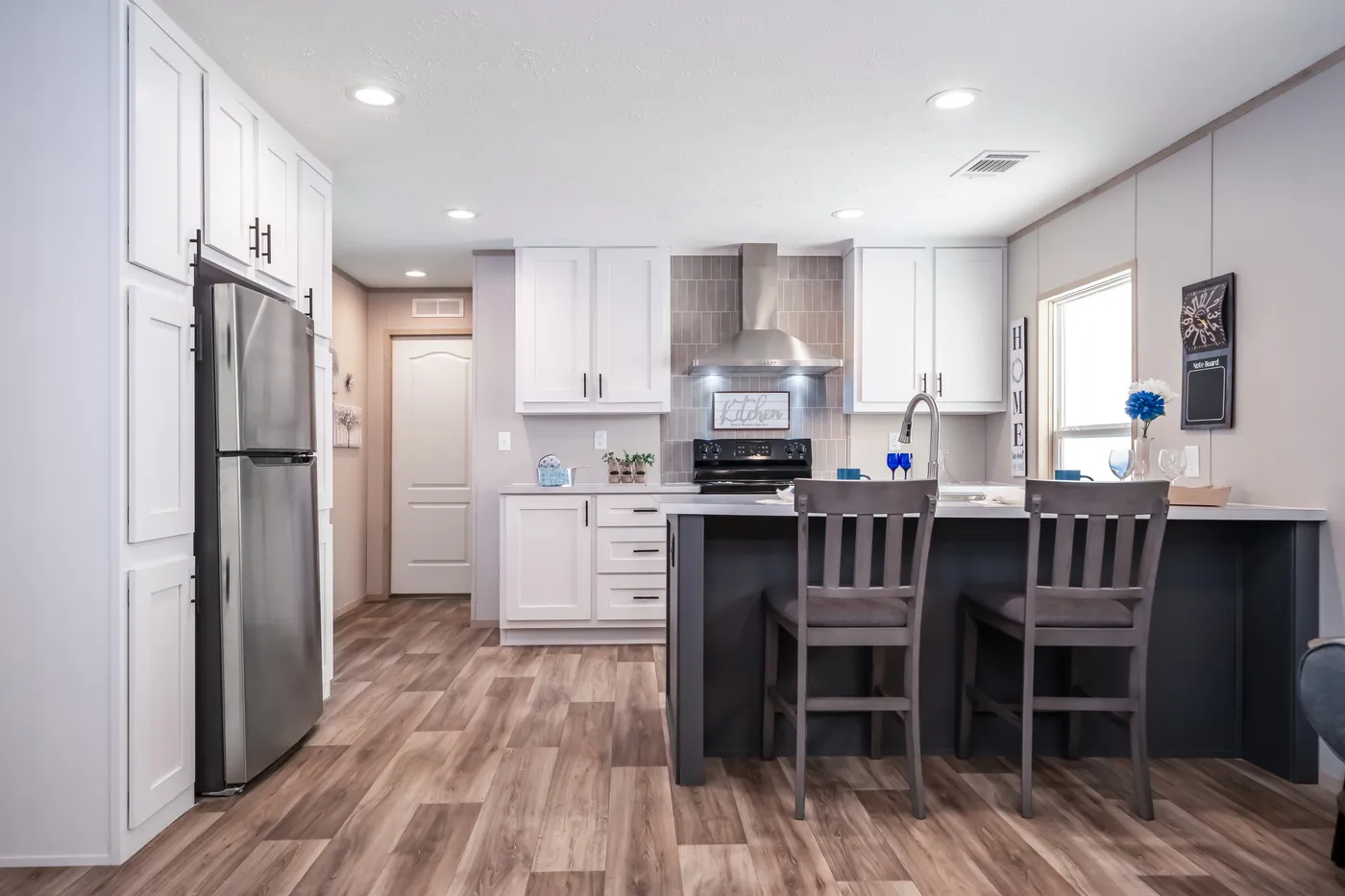 The MAGELLAN  16X72 Exterior. This Manufactured Mobile Home features 3 bedrooms and 2 baths.
