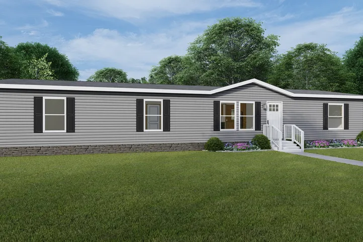 The MOROCCO Exterior. This Manufactured Mobile Home features 4 bedrooms and 2 baths.