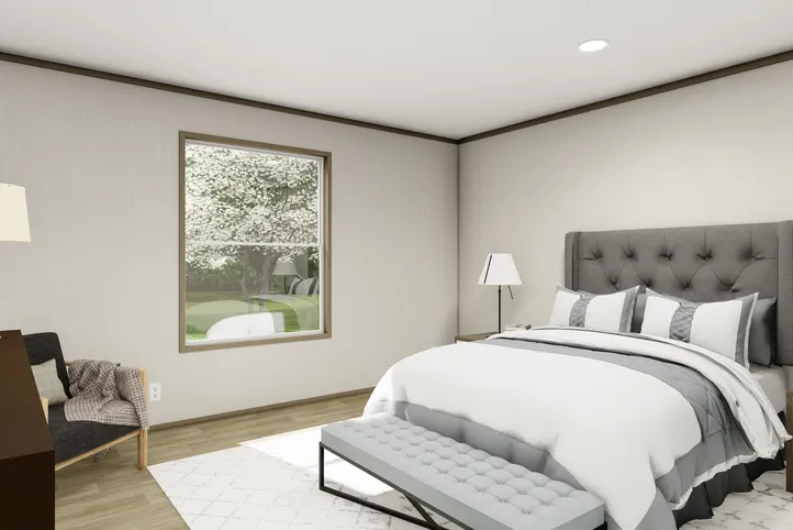 The SUMMIT Exterior. This Manufactured Mobile Home features 4 bedrooms and 3 baths.