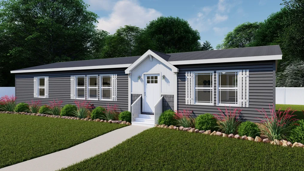 The CLASSIC 60B Exterior. This Manufactured Mobile Home features 3 bedrooms and 2 baths.